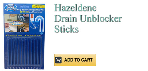 Hazeldene Drain Unblocker Sticks